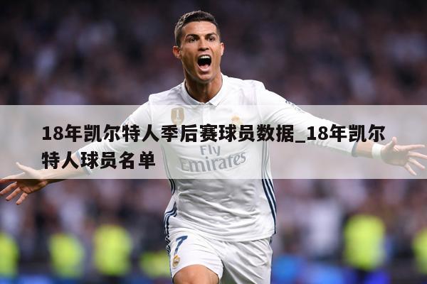 18年凯尔特人季后赛球员数据_18年凯尔特人球员名单